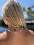 Silver Link Necklace