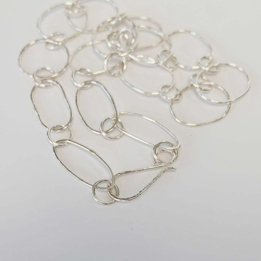 Silver Link Necklace